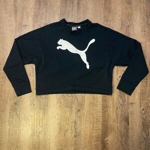 Puma Cropped Crewneck Sweatshirt